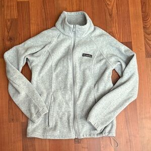 Columbia Light Gray Women’s Fleece Jacket